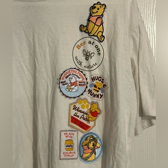 Disney White Winnie the Pooh Graphic Tee - Picture 2 of 4